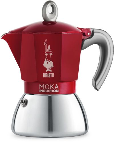 BIALETTI Moka induction 6 tasses RED