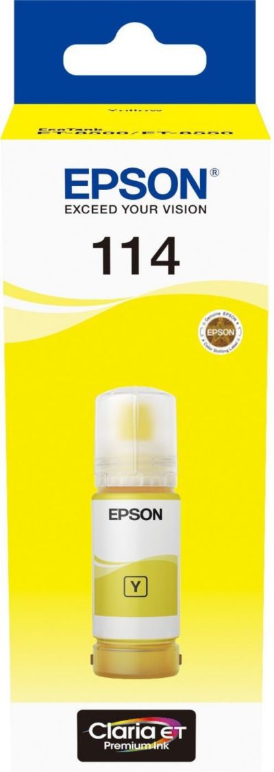 EPSON Ecotank Bouteille 114 Jaune