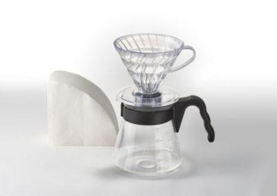 Kit HARIO cafetière et verseuse à café V60-02