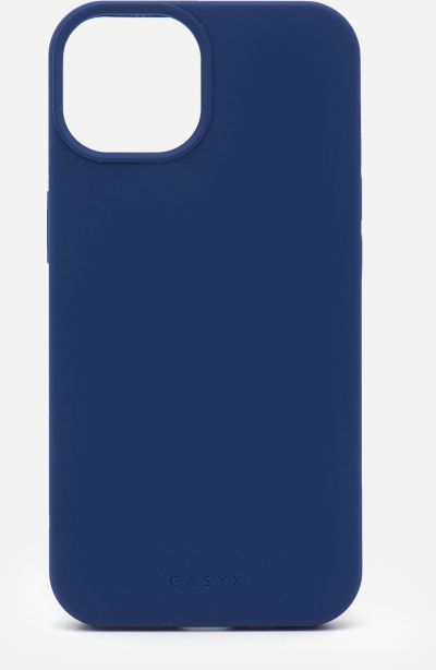 CASYX iPhone 14 Plus silicone Bleu Fonce M