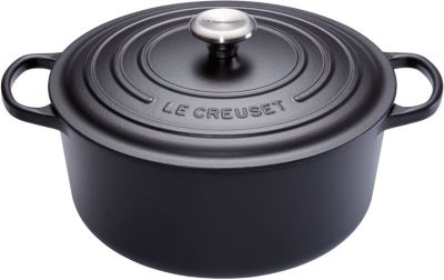 LE CREUSET SIGNATURE Noire diam24cm