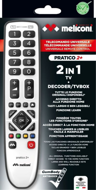 MELICONI Universelle 2 en 1 PRATICO 2+