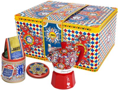 BIALETTI Coffret Moka 3 tasses + café<br> Dolce Gabbana