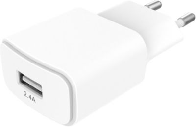 ESSENTIELB USB 2,4A Blanc