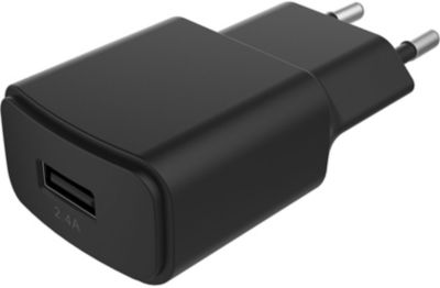 ESSENTIELB USB 2,4A noir