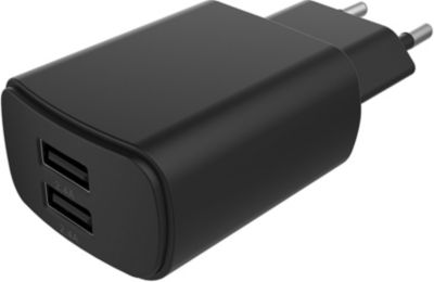 ESSENTIELB 2 USB 4,8A   Noir