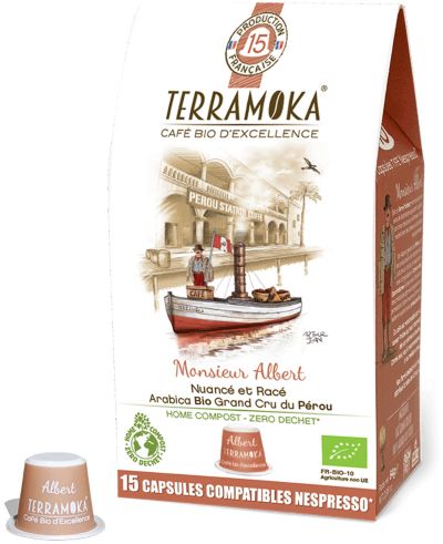 TERRA MOKA x15 ALBERT compostables