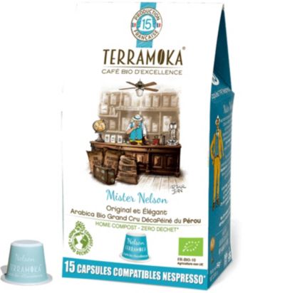 TERRA MOKA x15 NELSON compostables