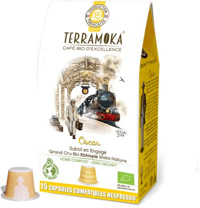 TERRA MOKA x15 OSCAR compostables