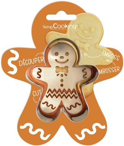 SCRAPCOOKING et embosseur bois ginger