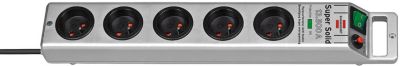 BRENNENSTUHL 5 Prises Silver 2,5M H05VV F 3G1,5