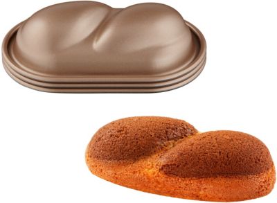 TEFAL Creabake 3 moules à petite torsade