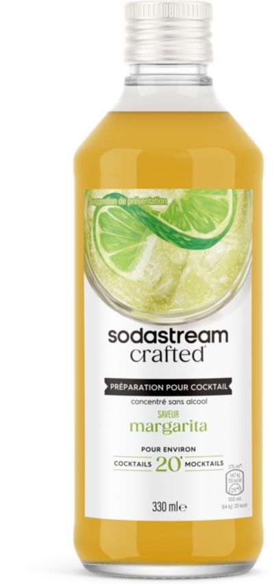 Concentré SODASTREAM mixer saveur Margarita sans alcool 330mL