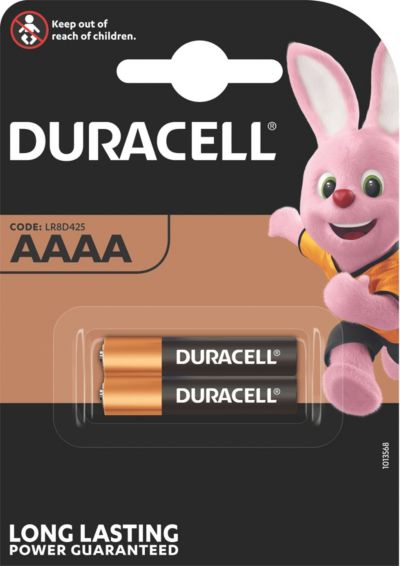 Pile DURACELL ULTRA POWER AAAA, pack de 2 unités