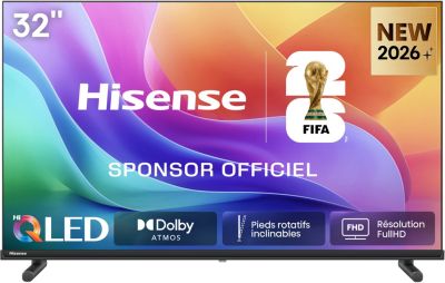 TV QLED HISENSE 32A5S (2026) 32