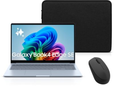 Ordinateur portable SAMSUNG Pack Galaxy Book4 Edge SE 15.6' QC X1 16Go 256Go