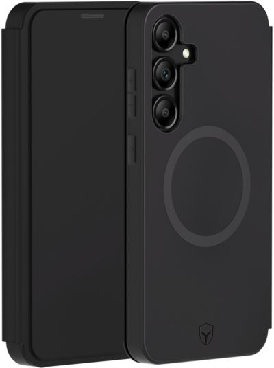 FORCE CASE Coque Etui Samsung S25 Magnet Noir