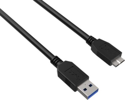 ESSENTIELB vers Micro USB 3.0   60CM NOIR