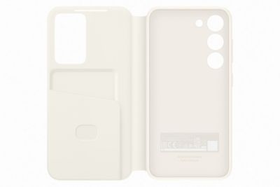 SAMSUNG S23 Smart View porte carte Creme