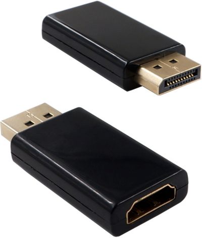 Adaptateur Displayport/HDMI ESSENTIELB DisplayPort M vers HDMI F