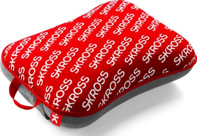 SKROSS Oreiller SKROSS de voyage ROUGE