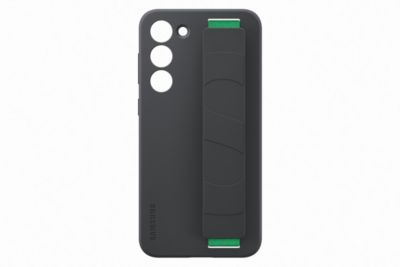 SAMSUNG S23+ Silicone avec laniere Noir
