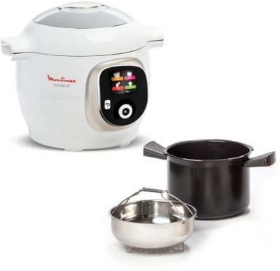 MOULINEX Cookeo Blanc 180 recettes CE85BA10