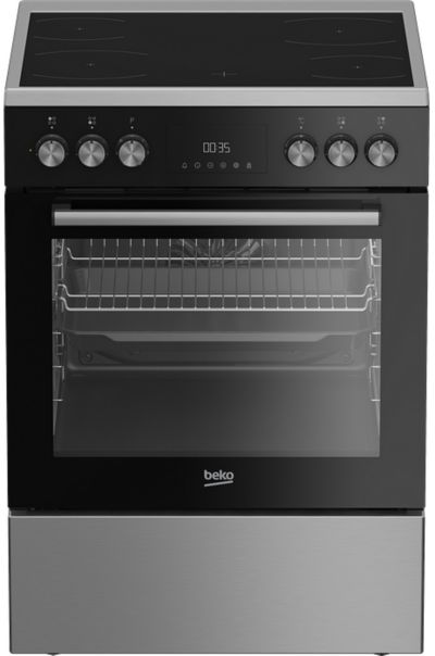 Cuisinière vitrocéramique BEKO FBE67301XCS