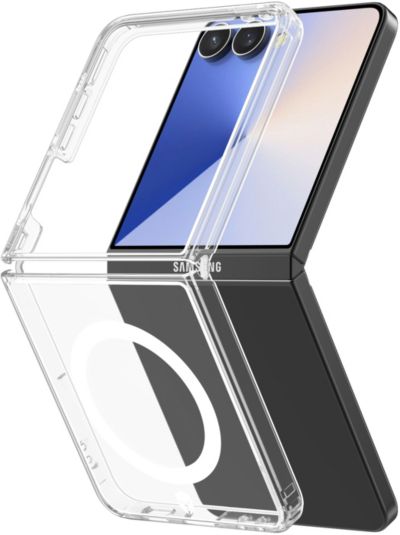 FORCE CASE Samsung Z Flip 7 renforcé transparent
