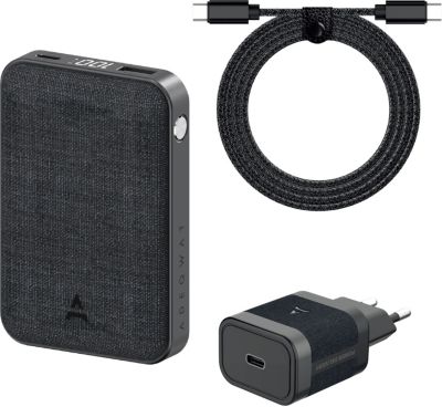 Pack ADEQWAT PowerBank+Chargeur 30W+Cable USB-C-USB-C