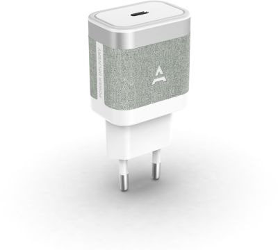 ADEQWAT Chargeur 30W USB C PowerDelivery Blanc
