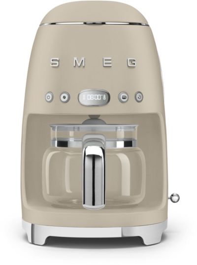 Cafetière filtre SMEG DCF02MLMEU Années 50 Beige lin