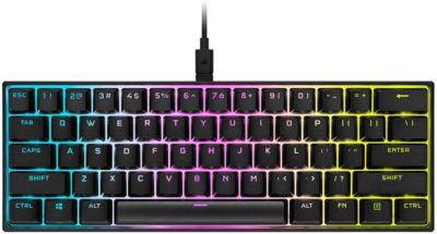 CORSAIR K65 RGB MINI CHERRY MX Red Noir