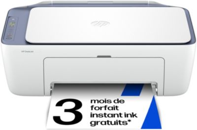 Imprimante jet d'encre HP DeskJet 2922 éligible Instant Ink