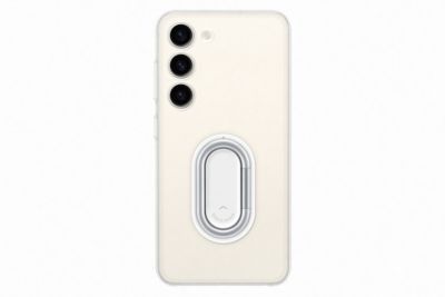 SAMSUNG S23 transparente support amovible