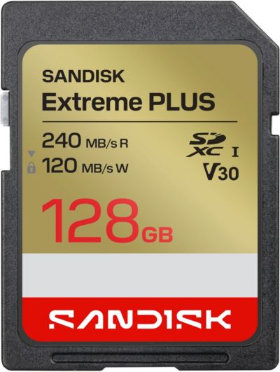 Carte Micro SD SANDISK Extreme PLUS microSD 128Go UHS-I
