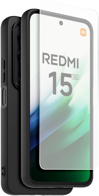 Coque MADE FOR XIAOMI Redmi 15 5G coque + verre trempé