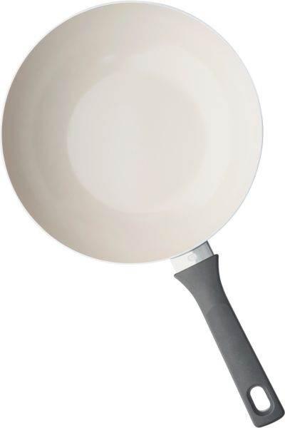 Wok ESSENTIELB Céramique 28cm vert
