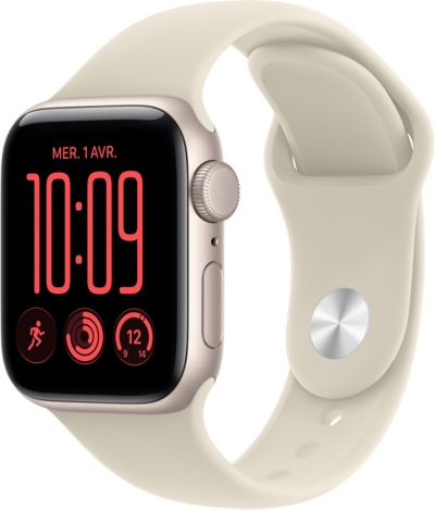 Montre connectée APPLE WATCH SE 3 40mm Lumière / Sable M/L