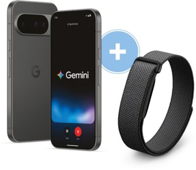 Smartphone GOOGLE Pack Pixel 10 Noir 128Go + Fitbit Air