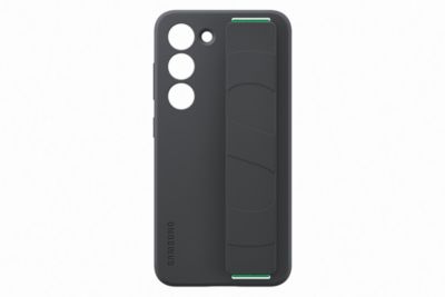 SAMSUNG S23 Silicone avec laniere Noir