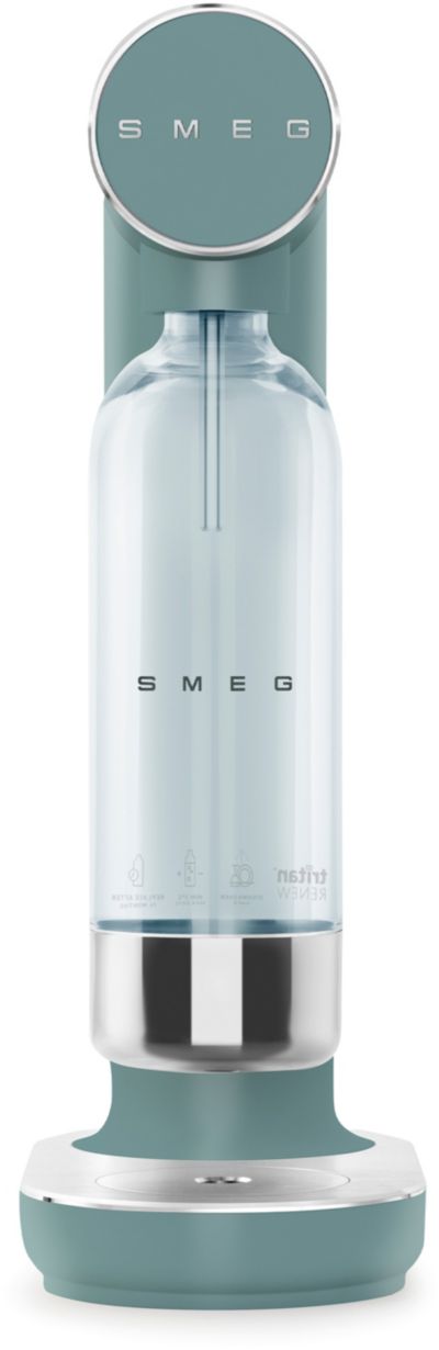 Machine à soda SMEG vert émeraude Collezione SKC01EGM