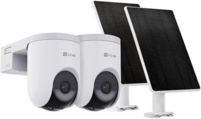 EZVIZ Pack sécurité 2 HB8 Lite + 5W Solar Panel