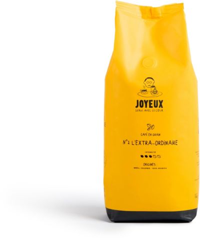 CAFE JOYEUX L'Extra-ordinaire - Grains 1 Kg