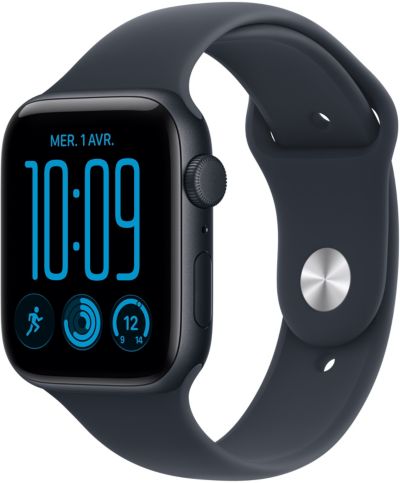 Montre connectée APPLE WATCH SE 3 44mm Minuit / Bleu M/L