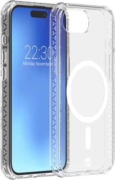 FORCE CASE iPhone 16e MagSafe Transparente