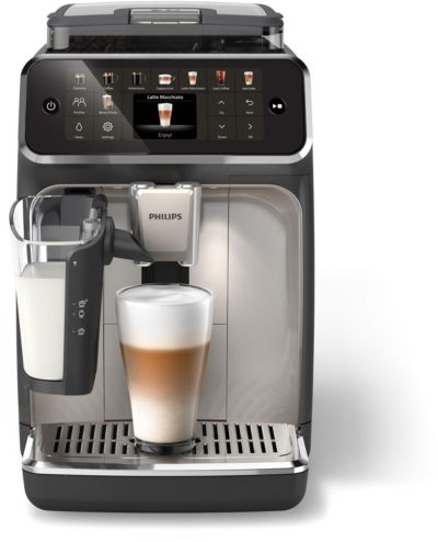 Expresso Broyeur PHILIPS LatteGo SilentBrew EP5547/90