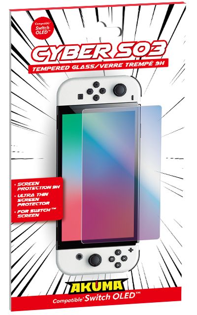 Protection écran AKUMA Verre Trempe CYBER S03