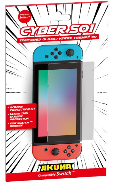 Protection écran AKUMA Verre Trempe CYBER S01
