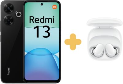 XIAOMI Pack Redmi 13 256Go Noir 4G + Buds6 Play